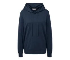 Jersey-Hoodie, navy