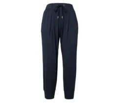 3/4-Jerseyhose, dunkelblau