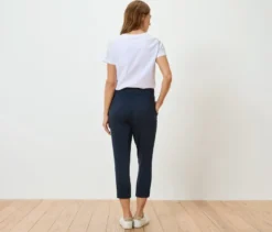 3/4-Jerseyhose, dunkelblau