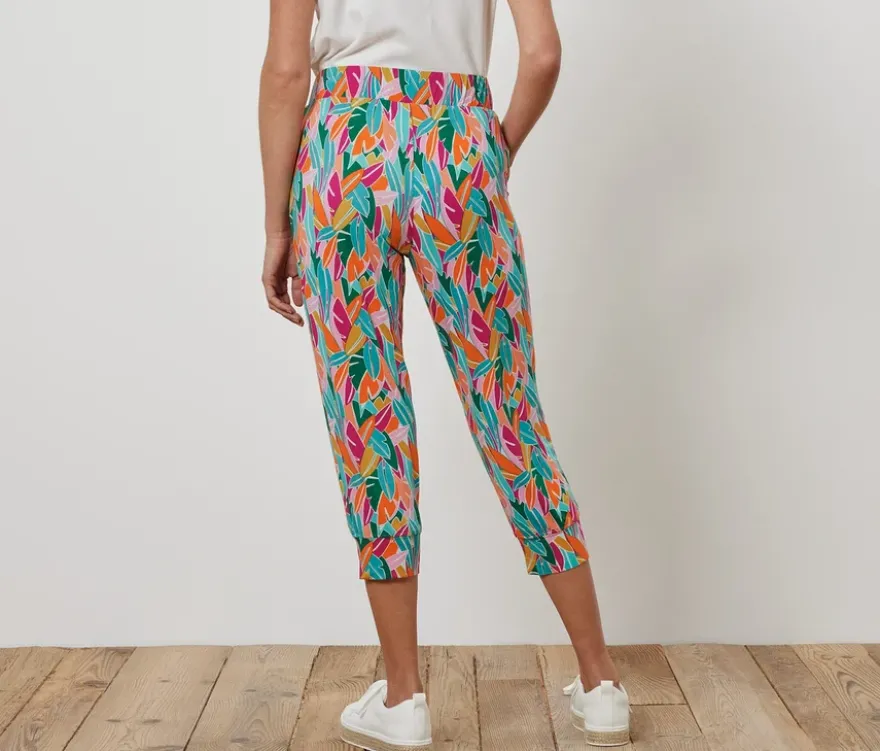 3/4-Jerseyhose, mehrfarbig