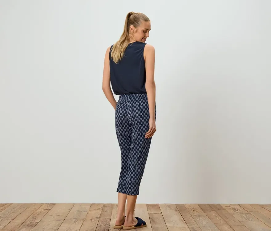 3/4-Jerseyhose, Minimal-Alloverprint