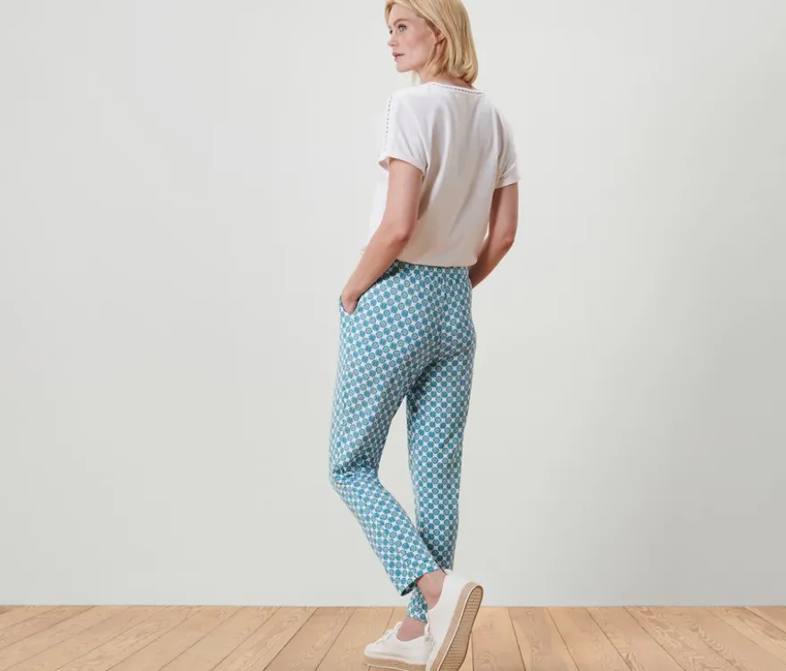 Jerseyhose mit Alloverprint