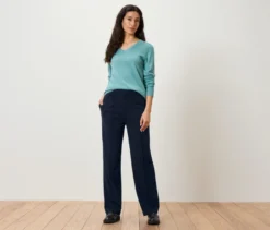 Jerseyhose mit Biese