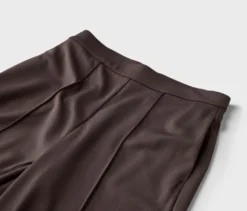Jerseyhose mit Biese, braun