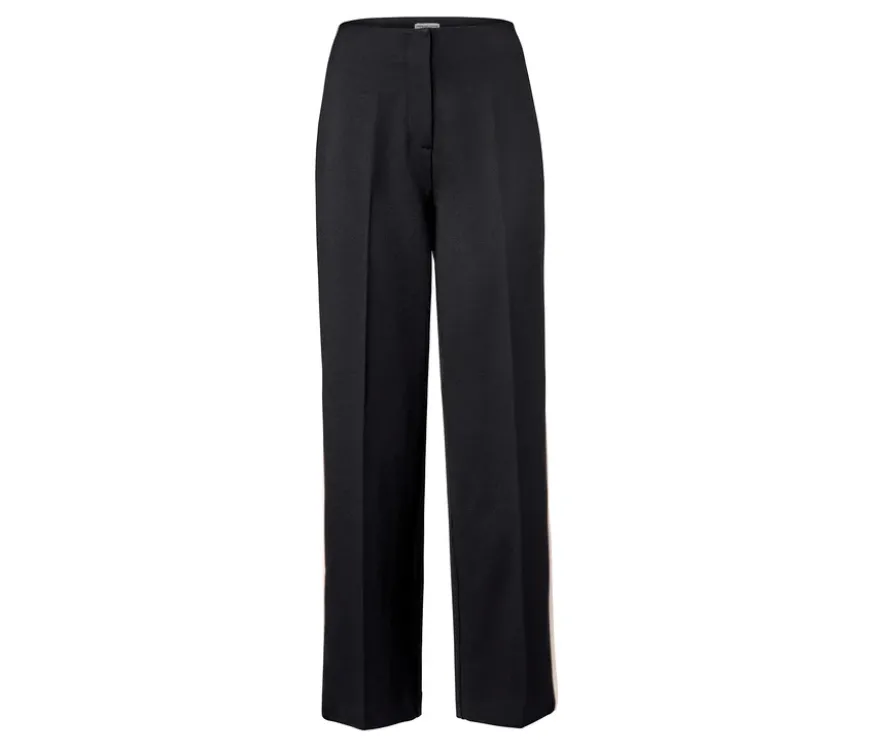 Jerseyhose mit Galonstreifen