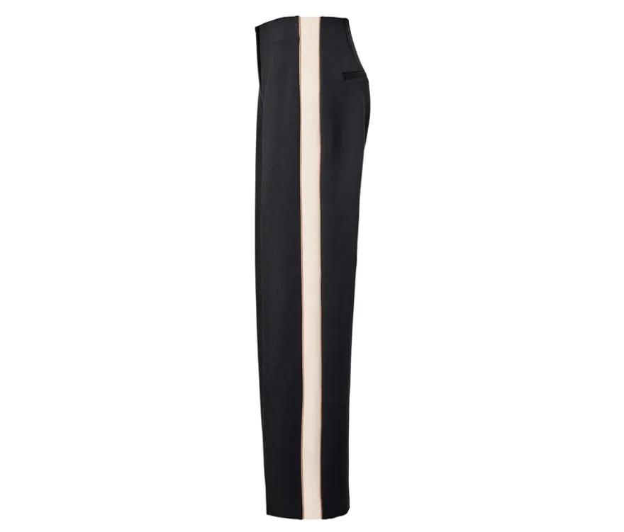 Jerseyhose mit Galonstreifen