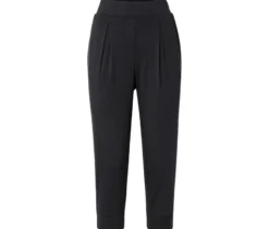 3/4-Jerseyhose, schwarz