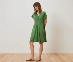 Jerseykleid, grün