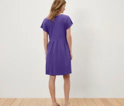 Jerseykleid, lila