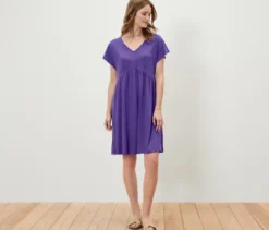 Jerseykleid, lila
