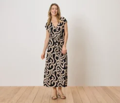 Jerseykleid mit Knoten