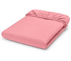 Jersey-Spannbettlaken, Übergröße, rosa