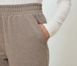 Joggpants, beige meliert