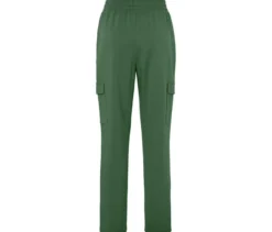 Joggpants mit Cargo-Taschen, dunkelgrün