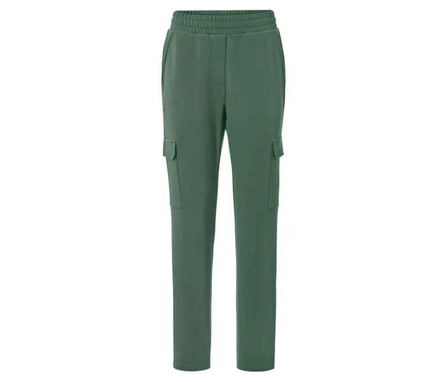 Joggpants mit Cargo-Taschen, grün
