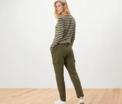 Joggpants mit Cargo-Taschen, khaki