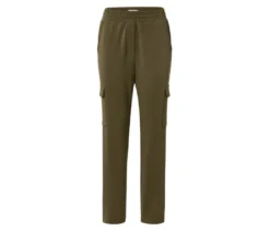Joggpants mit Cargo-Taschen, khaki