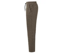 Joggpants mit Hahnentritt-Jacquard