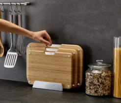 3 Joseph Joseph Boards Bamboo Schneidebretter