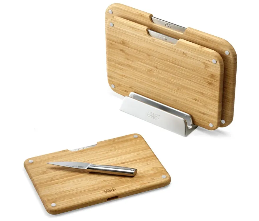 3 Joseph Joseph Boards Bamboo Schneidebretter