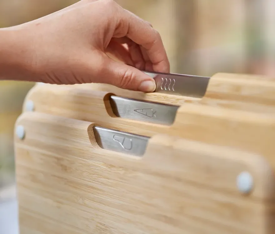 3 Joseph Joseph Boards Bamboo Schneidebretter
