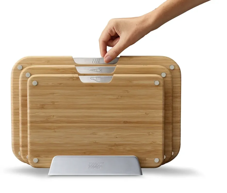 3 Joseph Joseph Boards Bamboo Schneidebretter