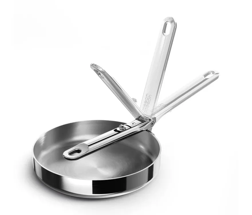 Joseph Joseph Edelstahl-Bratpfanne »Space Steel«, 20 cm