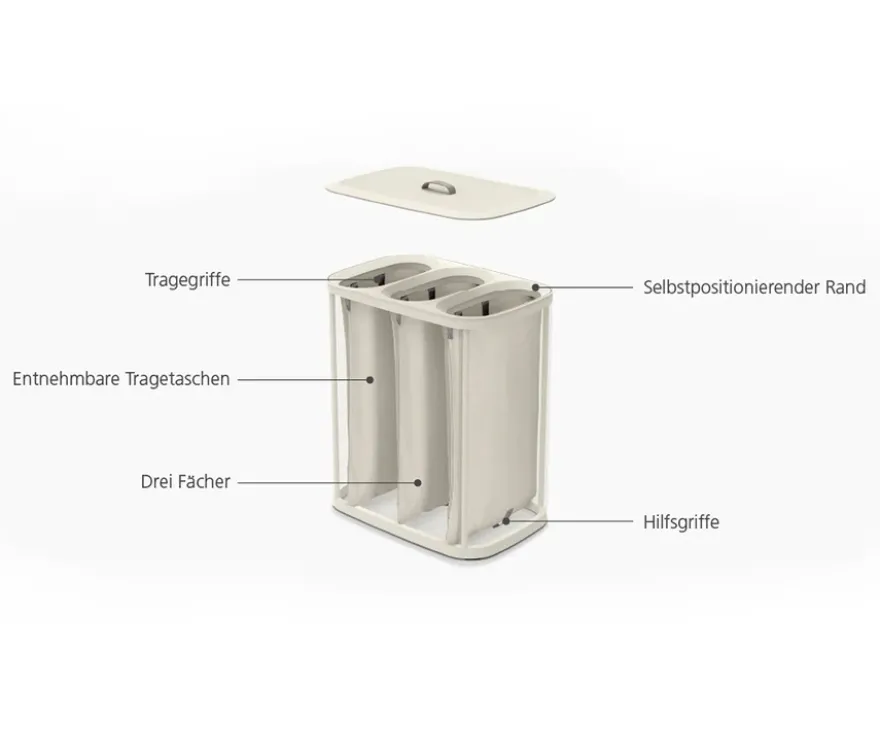 Joseph Joseph »Tota Trio«, 90 l