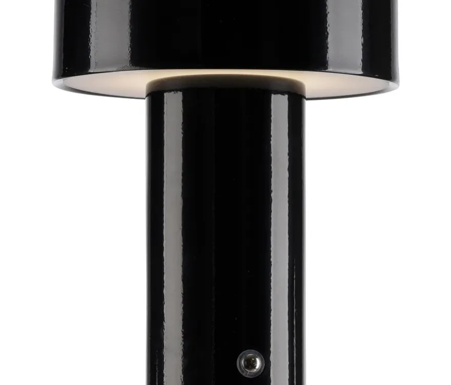 JUST LIGHT LED-Akku-Tischleuchte »Agnes«, 2er-Set, schwarz