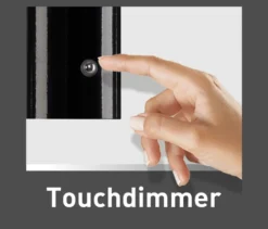 JUST LIGHT LED-Akku-Tischleuchte »Agnes«, 2er-Set, schwarz