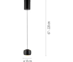 Just Light LED-Pendelleuchte »Ballini«, 1-flammig
