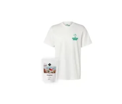 Kaffee-Geschenkset "Coffee Shirt" - 1 x 250 g Omni-Roast Ganze Bohne und Coffee Crew T-Shirt