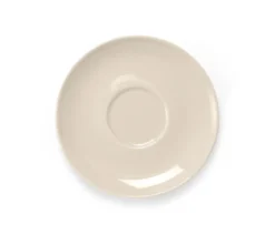 2 Kaffeetassen mit Untertassen, Beige
