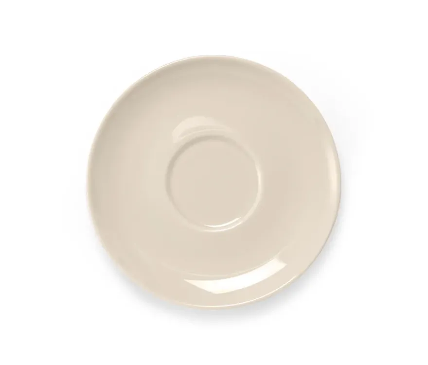 2 Kaffeetassen mit Untertassen, Beige