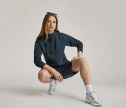 Kapuzenjacke, navy
