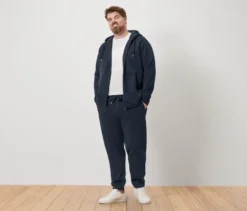 Kapuzenjacke, navy
