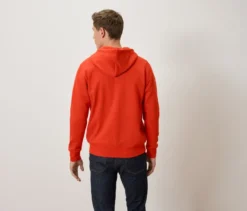 Kapuzenjacke, orange