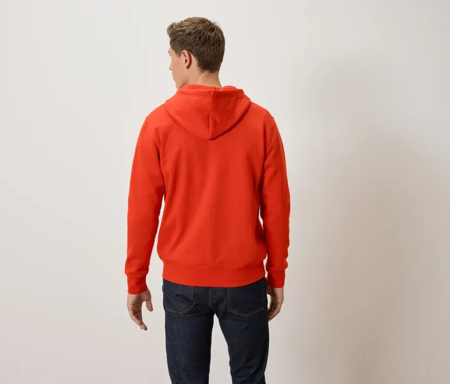 Kapuzenjacke, orange