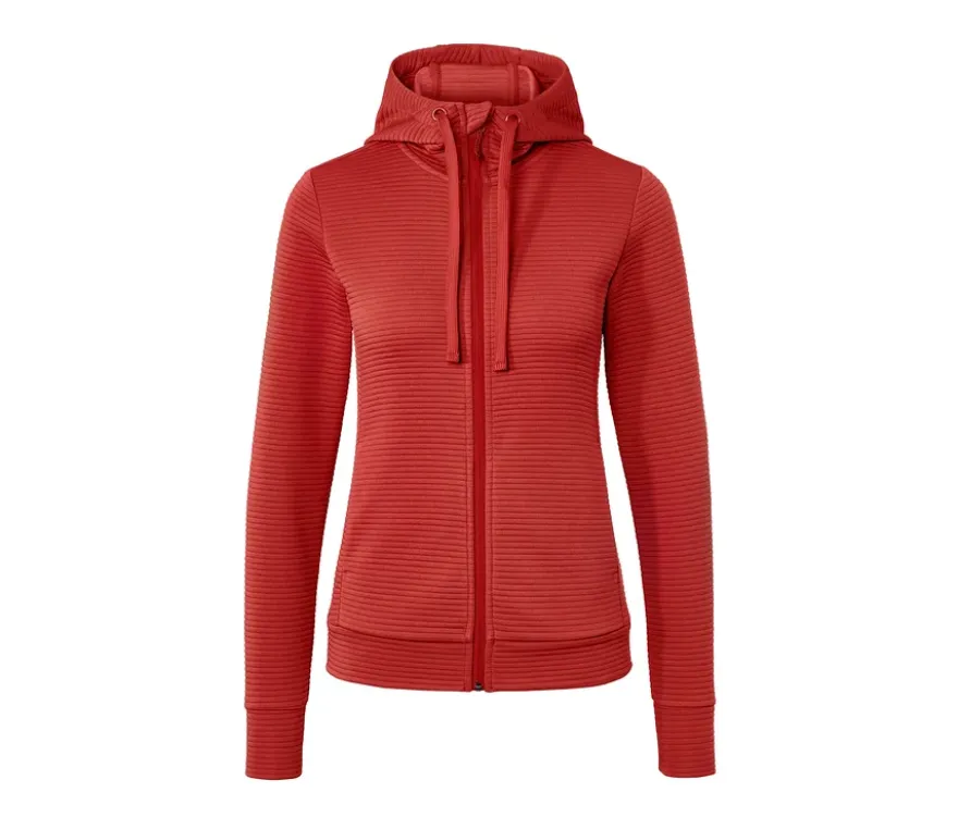 Kapuzenjacke, rot