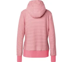 Kapuzen-Pullover, rosa-offwhite