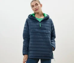 Kapuzen-Steppjacke