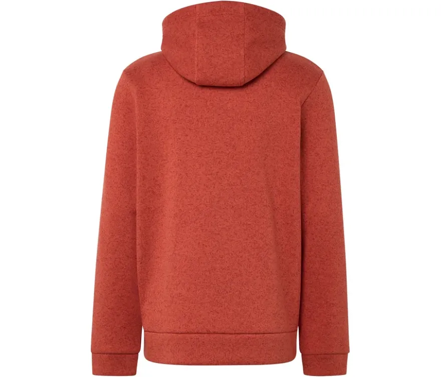 Kapuzen-Strickfleece-Jacke