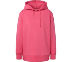 Kapuzen-Sweatpullover, rosa