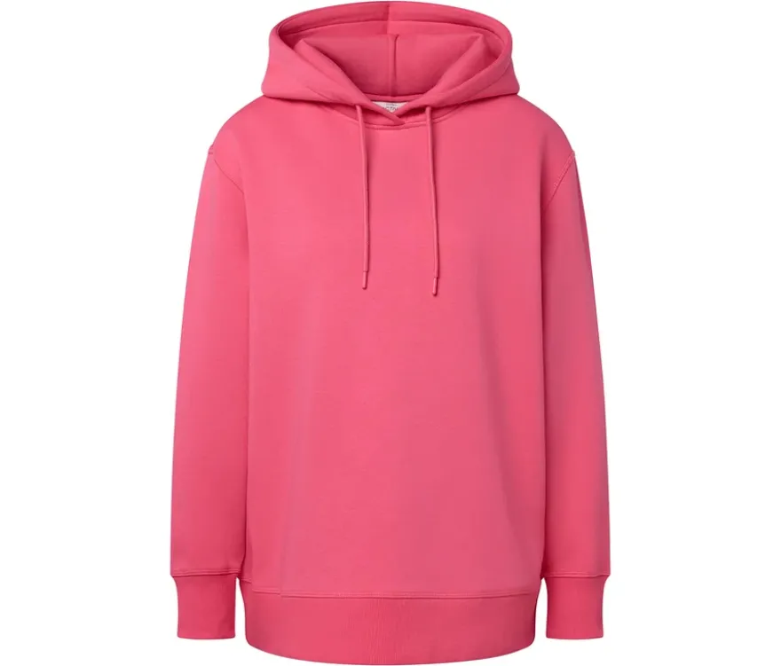 Kapuzen-Sweatpullover, rosa