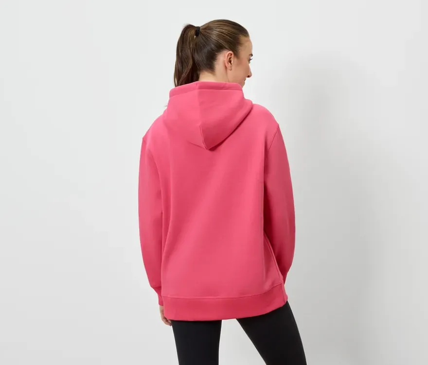 Kapuzen-Sweatpullover, rosa