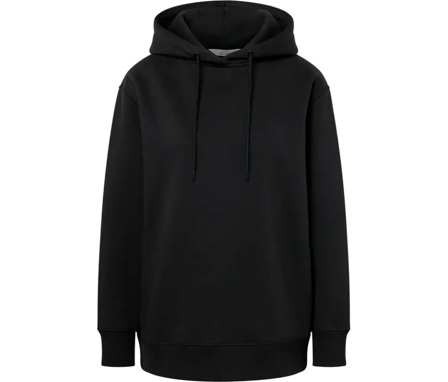 Kapuzen-Sweatpullover, schwarz
