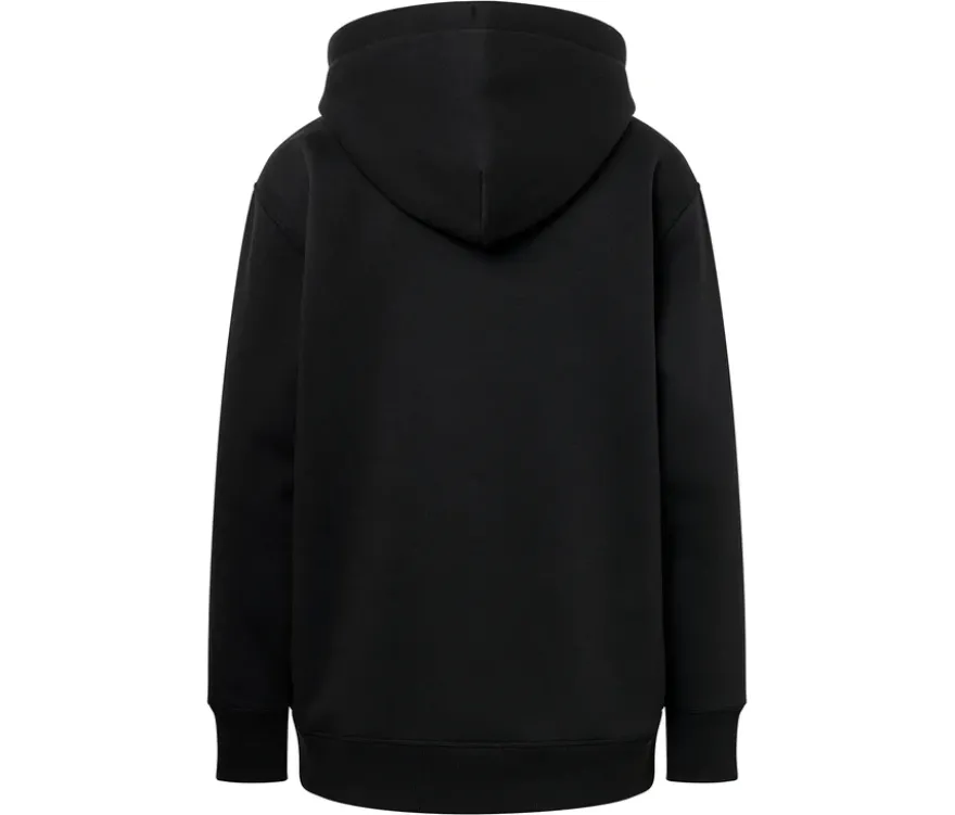 Kapuzen-Sweatpullover, schwarz