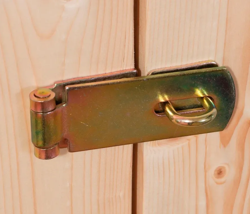 Karibu Fahrradgarage für 3 Räder, 19 mm, mit Dacheindeckung, naturfarben