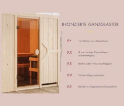 Karibu Fasssauna »Frieda 1«