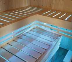 Karibu Sauna »Ayla«, Eckeinstieg